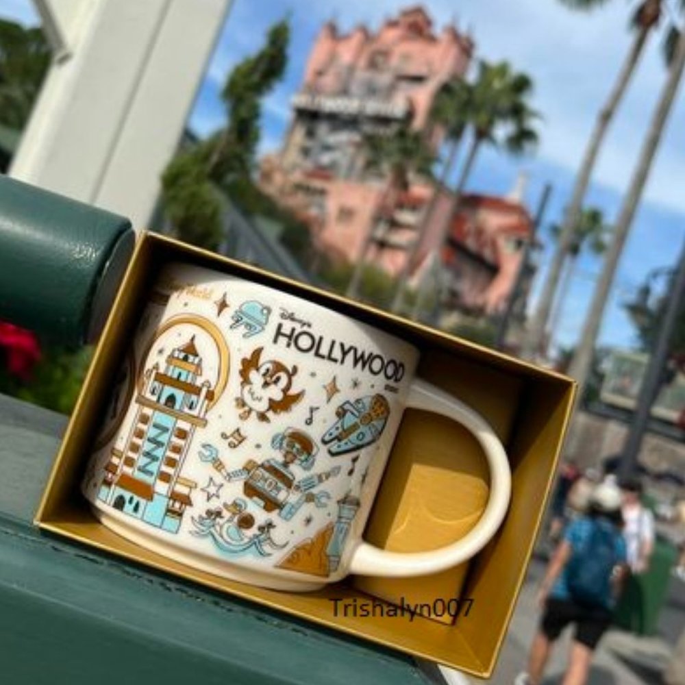 Starbucks Disney Hollywood Studios 50th Anniversary Been There Collectible Mug